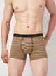 Трусы (3шт) Basic Collection XXL оранжевый принт, бежевый в полоску, синий меланж 14380929566 - изображение 4