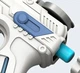 Дитячий іграшковий водяний пістолет Water Gun Space 200 мл на акумуляторі біло-синій "S" (82965555) - зображення 4