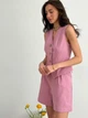 Жилет женский ARTKNIT ZhiletVE2024 L Розовый (4823093460928) - изображение 5
