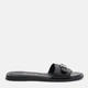 Женские шлепанцы кожаные Ashoes dutti 36 23.5 см Черные (ROZ6501004433) - изображение 1