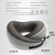 Подушка для путешествий ортопедическая Royal Rest - Memory Foam 25*23*12см Серая (RR-08) - изображение 2