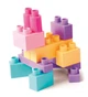 Конструктор Wader Kids Blocks 50 элементов розовый (41297) - изображение 4