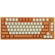 Механічна ігрова клавіатура Ajazz DKM-200 (81 клавіша, USB Type-C, Orange) - зображення 1