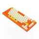 Механічна ігрова клавіатура Ajazz DKM-200 (81 клавіша, USB Type-C, Orange) - зображення 3