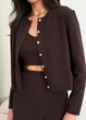Кардиган короткий в'язаний жін.Шоколад "Kayla" L-XL - изображение 8