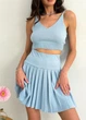 Спідниця плісе жін. Блакитна "Kayla" S-М - изображение 4
