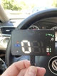 Проектор швидкості на лобове скло, проекція панелі приладів HUD A900 (спідометр, тахометр, температура ОЖ) - зображення 2