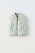 Теплый жилет подростковый Zara 0562/613 140 см Мятный - изображение 1