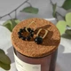 Серьги натуральный камень Агат черный + вставки фур-ра гип-ный сплав цвет золото d-12х6мм L-37мм - изображение 6