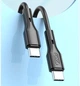 Кабель Xo NB-Q231B USB-C - USB-C (60w) 1 метр чорний - зображення 3