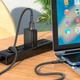 Кабель HOCO USB-A - Lightning U110 1.2m чорний 6931474770561 - зображення 5