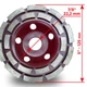 Чашка алмазна шліфувальна CONCRETE Plus 125 по бетону 125х20х8х22,2 (42164) - зображення 3