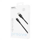 Кабель Proove Rebirth USB to Lightning 2.4A (1m) Black - изображение 3