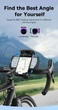 Держатель для телефона на руль велосипеда Baseus QuickGo Series Bike Phone Mount черный (C40561500113-00) - изображение 6