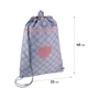 Сумка для взуття Kite Fluffy Heart K24-601M-23 - зображення 3