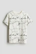 Футболка біла Павутина H&M 134-140см (400095755) - зображення 1
