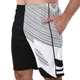Шорты для смешанных единоборств MMA Domino 210-3 размер 3XL (185-190см) Black-White - изображение 2