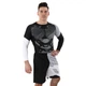 Шорты для смешанных единоборств MMA Domino 210-3 размер 3XL (185-190см) Black-White - изображение 6