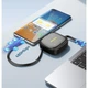 Кабель Essager Type-C to Type-C + Набор переходников коннекторов Multifunctional Retractable Cable Organizer Box Black (ECJHZ-JC01-P) - изображение 5