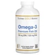 Жирные кислоты California Gold Nutrition Omega 3 Premium Fish Oil, 240 рыбных капсул - изображение 1