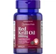 Жирні кислоти Red Krill Oil 1000 mg, 30 капсул Puritan's Pride 000285112 - зображення 1