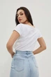 Футболка жіноча MOODO 4019 XXL біла - зображення 5