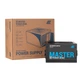 Блок живлення 2E MASTER POWER (650W), >80, 80+ White, 120mm, 1xMB 24pin(20+4), 1xCPU 8pin(4+4), 3xMolex, 5xSATA, (2E-MP650-120APFC) - изображение 1