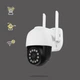 Уличная поворотная IP-камера ULTRA HD PTZ WiFi ZOOM (функция сигнализации,микрофон,динамик,ночной режим,приложение) - изображение 8