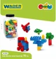 Конструктор Wader Kids Blocks 70 елементів в банці (5900694412958) - зображення 7