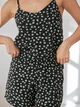 Пижама (майка + шорты) женская из вискозы BARWA garments 0340/313 M Чёрная (2113403132013) - изображение 8