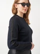 Топ женский NA-KD 1561-000112-0038 XL Темно-синий (7325941242047) - изображение 4