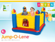 Trampolina dla dzieci Intex Castle Playhouse (6941057442594) - obraz 1