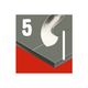 Різці для ліногравюри ESSDEE №5 1 шт L12/5 - зображення 2