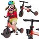 Трехколесный велосипед беговел Ikonka Trike Fix 3в1 велобег 3в1 Красный - изображение 2