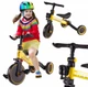 Трехколесный велосипед беговел Ikonka Trike Fix 3в1 велобег 3в1 Желтый - изображение 7