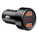 Автомобильное зарядное устройство Baseus Magic Series Dual-USB QC 3.0 45W (CCMLC20A-01) - изображение 2
