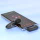 Петличний бездротовий мікрофон Hoco L15 Crystal Type-C Black - изображение 7