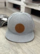 Кепка снепбек (Snapback) с коноплей Серый 56-61р (9060) - изображение 4