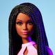 Lalka Mattel Barbie Looks 21 Z czarnymi warkoczykami HRM13 (0194735180691) - obraz 9