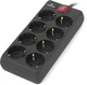 Сетевой удлинитель Real-El RS-8 Protect 1.8 м Black (EL122300021) - изображение 2