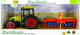 Traktor Mega Creative Farm Truck Series 500563 z kultywatorem Zielony (5904335853926) - obraz 1