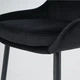 Стул кухонный Intarsio HUGO 51×56×82 см Черный - изображение 7
