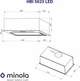 Витяжка Minola HBI 5025 BL LED повновбудована - изображение 10