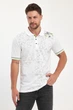 Футболка поло з принтом Trend Collection 39701 білий + принт (BEYAZ) M - зображення 1