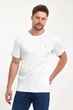 Футболка однотонная Trend Collection BAT 36192 Белый (BEYAZ) 5XL - изображение 5