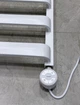 Электрический тен для полотенцесушителя Terma MOA 300W White з маскувальним елементом WEMOA03T916M - изображение 3