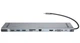 USB-Hub Baseus Enjoyment Series Type-C Notebook HUB Adapter （GrayPD/HDMI/VGA/RJ45/SD/USB*3/Adapter ) (CATSX-F0G) - зображення 1