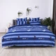 Комплект постельного белья ТЕП Soft dreams Двуспальный 70 x 70 см Line Blue (2-03858_26457) - изображение 3