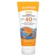 Солнцезащитный минеральный крем для детей Badger Clear Sport SPF40 87мл, мандарин- ваниль - изображение 1