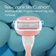 Змінні картриджі для гоління (Леза) жіночі Venus Comfortglide Spa Breeze 4 шт (7702018966783) - зображення 4